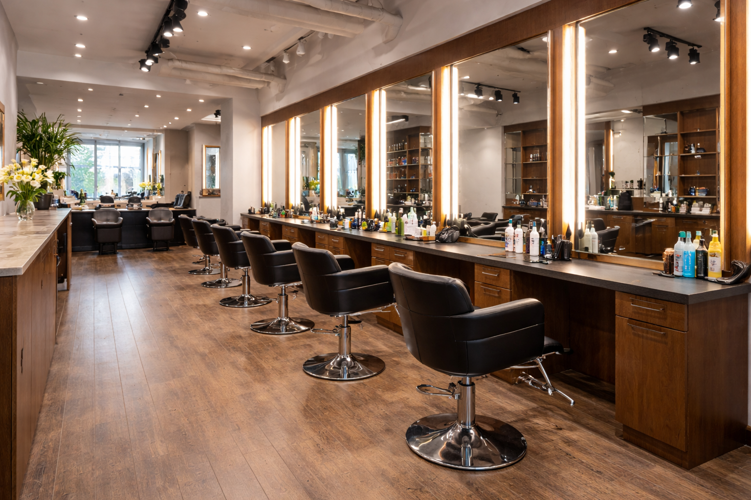 Luxe Hair Studio interior